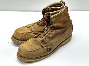 Thorogood 6" Moc Toe Men's Size 11 D Steel Toe 804-4375 Heavily Worn Need Resole - Picture 1 of 10