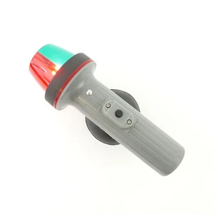 Portable LED Bow (Red/Green) Boat Nav Light with Suction Cup By MiDMarine - Picture 1 of 2