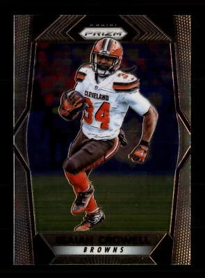 2017 Panini Prizm #99 Isaiah Crowell Cleveland Browns Football Card - Image 1 of 2