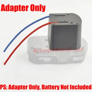 1x Adaptador profesional de salida de línea hágalo usted mismo batería de plataforma Ryobi 18V con ranura de bloqueo - Imagen 1 de 7