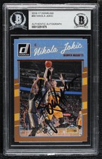 2016-17 Panini Donruss Nikola Jokic #90 BAS Certified BGS Encased Auto