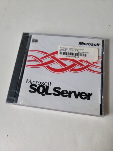 New Microsoft SQL Server Version 6.5 Sealed Rare! | eBay