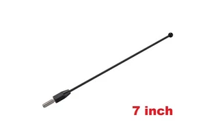 7" Black Stainless Antenna Mast Power Radio AM/FM for VW TIGUAN 2009-2013 NEW - Picture 1 of 4
