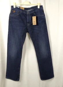 Jeans Ben Sherman The Cobden pierna recta vintage índigo w34 x L32 CR052 LL 12 - Imagen 1 de 9