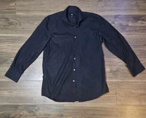Mens Hugo Boss Black Shirt Large 16/42 - Slim Fit - Picture 1 of 4