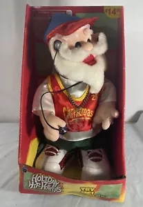 Holiday Hip Hoppers Santa 25 Electronic Dancing Singing Figure 13" Gemmy I1 - Picture 1 of 4