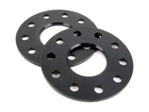 H&R Trak+ 5mm DR Wheel Spacers - Black (5/112 - 57.1 CB - 14x1.5) - Picture 1 of 2