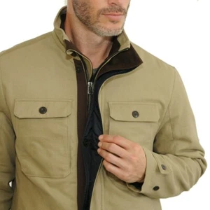 Mountain and Isles Bedford Stretch Corduroy Jacket (Khaki) (Small) - Picture 1 of 2