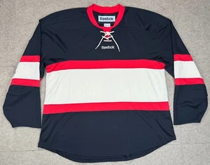 Camiseta deportiva de hockey Reebok unisex en blanco manga larga vintage multicolor talla XXL - Imagen 1 de 11