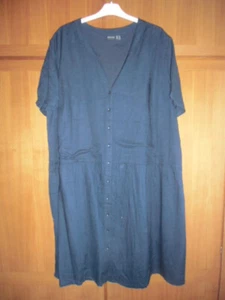 Body Flirt @Kleid-Midilänge- Freizeit@blau@ Gr. 50-52@Oversize  @Kurze Ärmel@NEU - Bild 1 von 2