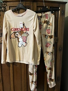 Kids Unisex Fleece Gremlins Christmas Pyjamas Age 13-14 Years NWT - Picture 1 of 3