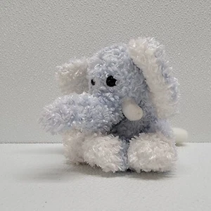 Animal Adventure Baby Adventure Blue White Elephant Soft Plush Stuffed Animal - Picture 1 of 13