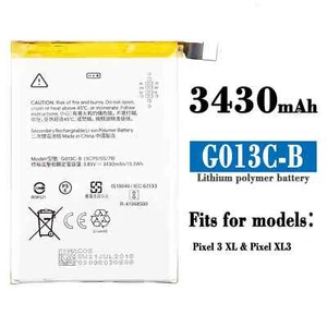 New Replacement Battery G013C-B for Google Pixel 3 XL G013C 3430mAh - Zdjęcie 1 z 3