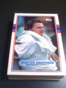 1989 Topps #153 MORTEN ANDERSEN HOF Lot of (10) - Picture 1 of 1