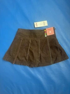 NWT Gymboree Brown Corduroy Adjustable Waist Skirt Girl's Size 4 - Picture 1 of 5
