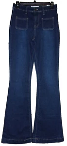 Jeans YMI High Rise svasati blu stile #P56151N taglia: 7/28 nuovi con etichette - Foto 1 di 3