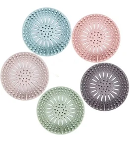 Drain Cover Hair Stopper Shower for Bathtub Sink 5 Ps - Picture 1 of 7