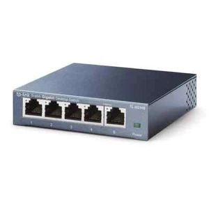 TP-Link TL-SG105 5 Ports Gigabit Netzwerk Switch Ethernet-Schalter Grau - Photo 1/2