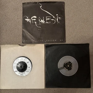 Genesis 3 x 7” Singles - Turn It On Again, Invisible touch, Follow you follow me - Picture 1 of 7