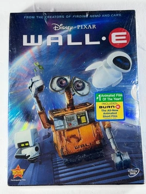 DISNEY PIXAR WALL-E DVD 2008 RELEASE INCLUDES BURN-E SHORT BRAND  NEW AND SEALED - Image 1 of 2
