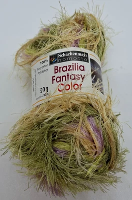 (75 €/kg): 50 g Schachenmayr BRAZILIA, Fransengarn, Pt. 64915, Fb. 372 #7681 - Bild 1 von 2