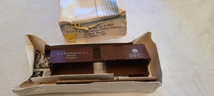 Old & Weary Car Shop HO Scale NYO&W Woodend Boxcar #5001 Ontario Kit NIB - Bild 1 von 3