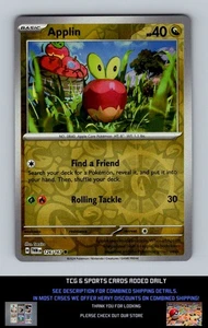 SV06: Twilight Masquerade #126/167 Applin Reverse Holo Common - Picture 1 of 2