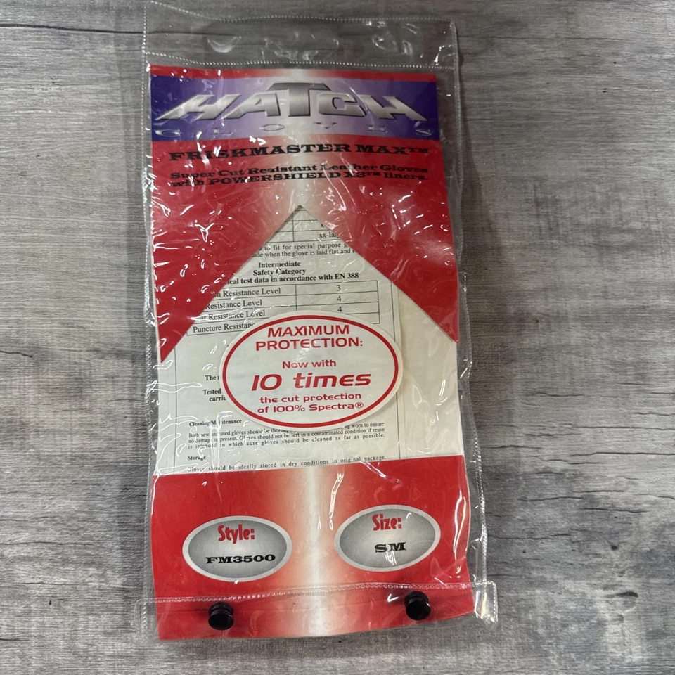 Hatch Rfk300 Resister Gloves With Kevlar Small 050472003900