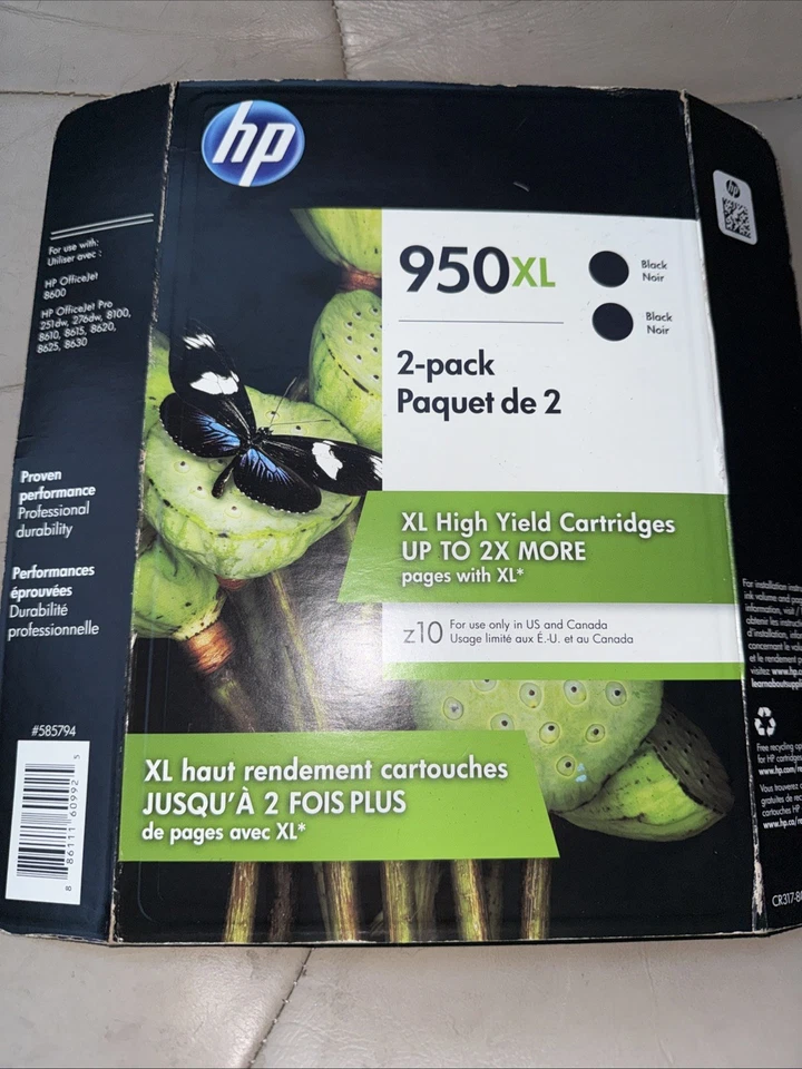 HP 952XL (F6U19AN) Black Ink Cartridge
