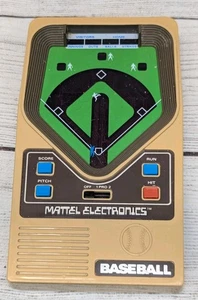 Electronic Baseball Mattel Classic Vintage Handheld Game getestet funktioniert - Bild 1 von 4