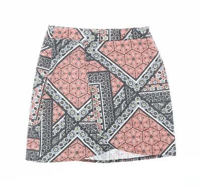 Boohoo Womens Polyester Blend Bandage Skirt Size 12 Hook & Loo - Image 1 of 4
