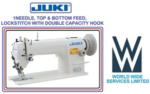 JUKI DU-1181N, 1NEEDLE, TOP & BOTTOM FEED, WALKING FOOT LOCKSTITCH WITH HOOK - Picture 1 of 3
