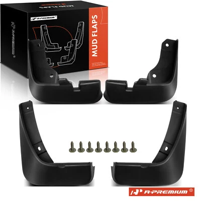 Guardabarros delanteros y traseros A-Premium 4 piezas guardabarros para Kia Rio 2017-2023 Foto 1 de 4