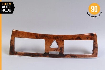 05-09 Mercedes W209 CLK350 CLK500 consola central interruptor de peligro bisel de ajuste OEM Foto 1 de 4