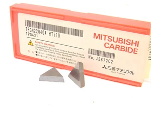 10 INSERTI IN CARBURO NUOVI SURPLUS MITSUBISHI TPG 431 HTi10 (TPGN 220404) - Foto 1 di 1