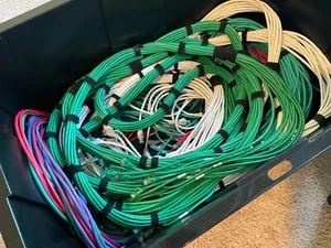 16x CAT6 Ethernet Kabel - je 35' - CMG 24AWG 500MHz - Bild 1 von 6