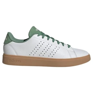 Men Adidas Advantage 2.0 Casual Tennis Shoes Size 12 White Green Gum IG9172 - Picture 1 of 24