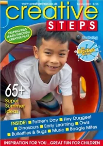 Creative Steps magazine - SUMMER 2023 - fun summertime activity ideas for kids! - Picture 1 of 4