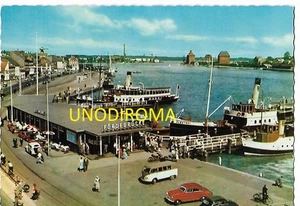 PRIMI ANNI '60 VOLKSWAGEN TRANSPORTER BULLI su FOTO CARTOLINA BORDI DENTELLATI - Picture 1 of 1