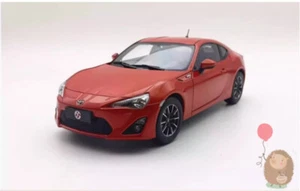 Modellino auto in lega 1/18 FAW TOYOTA GT86 pressofuso hobby hobby giocattoli collezione arancione - Foto 1 di 10