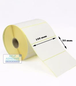 Zebra GC420d 100mm x 50mm Direct Thermal Labels - 5,000 Printer Labels - Picture 1 of 1