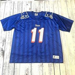 VTG Drew Bledsoe New England Patriots Logo Athletic Jersey 2XL (54/56) USA Made - Picture 1 of 10