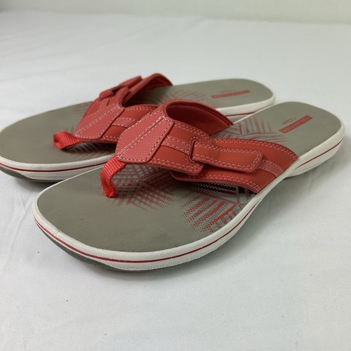 Sandali Donna Collezione By Clarks Breeze Mare Corallo Regolabili Donna Taglia 8