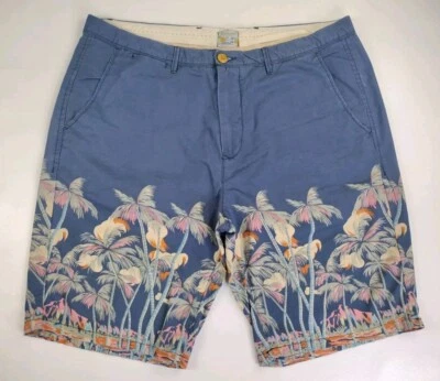 Pantalones Cortos Scotch & Soda Chino Tropical Floral Aloha Para Hombre Talla 36 Foto 1 de 4