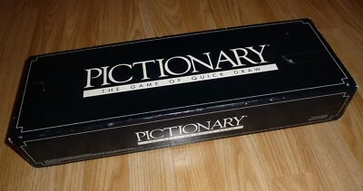 Vintage 1992 Pictionary Hasbro Board Game - Full Complete Game - Made in Holland - Image 1 of 4