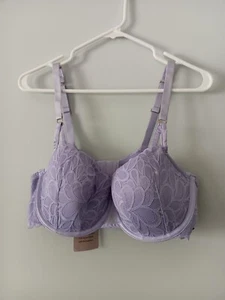Savage X Fenty Damen 38DDD Spitze Balconett BH Lavendel Neu mit Etikett - Bild 1 von 9