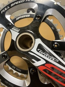 Wilier FSA K-Force Carbon Crankset BB386EVO BB30 172.5 50/34 Mint Condition - Picture 1 of 13