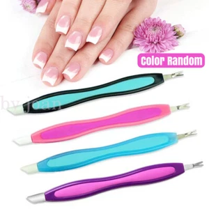 Cuticle Pusher Trimmer Cutter Remover Beauty Pedicure Manicure Nail Art Tool - Picture 1 of 11