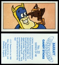 Barratt Bananaman #22 Basset Candy 1985 Card
