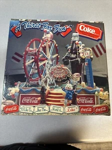 Vintage 1994 Coca Cola Multi-Action beleuchtetes Musikdisplay - Bild 1 von 5